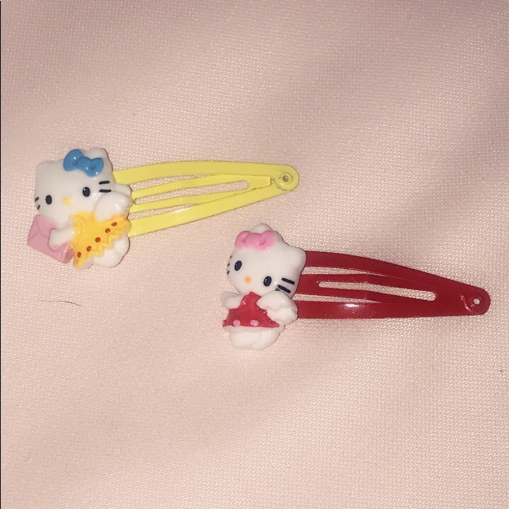 Fairy Hello Kitty Hair Clips